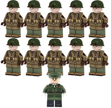 11pcs Normandy Landing Military Collection US Army Set C Minifigures - £12.45 GBP