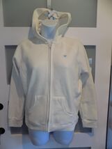 Old Navy Off White Zip Fleece Jacket W/Pockets Size XXL Girls's - $20.00