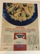 1985 Minute Rice General Foods Vintage Print Ad Advertisement pa13 - £5.44 GBP