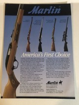 Marlin Rifles Vintage Print Ad Advertisement pa13 - £6.37 GBP