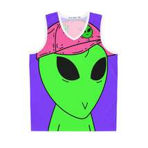 Visi Hat Visitor Green Alien Basketball Jersey (AOP) - $54.50+