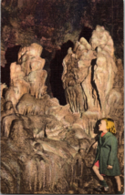 Stalagmite Statuary South Cave of the Mounds Blue Mounds Wisconsin Vtg Postcard - £5.94 GBP