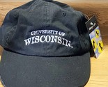 University Of Wisconsin Adjustable Cap / Hat Adult Distressed Look See P... - $14.24