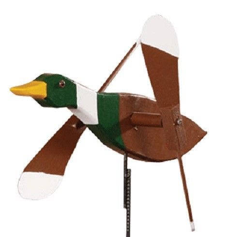 Primary image for MALLARD DUCK WIND SPINNER - Amish Whirlybird Weather Resistant Whirligig USA