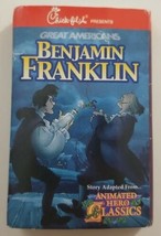 Benjamin Franklin Animated Hero Classics Cassette Tape Chick Fil A 2003 - £14.62 GBP