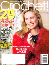 Crochet Magazine Nov 2003 29 Holiday Crochet Projects Great Gifts Heirloom Angel - $6.50