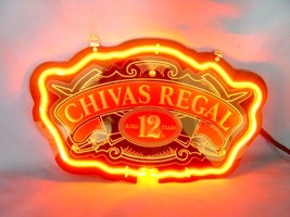 Chivas Regal Beer Bar 3D Neon Light 10" x 8" - £156.12 GBP