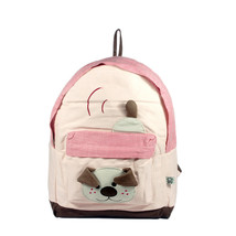 [Naughty Bear] 100% Cotton Fabric Art School Backpack / Outdoor Backpack - £36.34 GBP