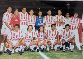 1998 Club NECAXA Umbro Mexico  Color Photo - $14.95