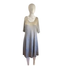 Espresso Women’s Dress Black Short Sleeve Size Large - $24.75
