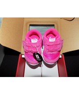 Saucony Kids Originals Jazz Riff Crib (Infant) Pink/White Size 1 Girl&#39;s NEW - $52.25