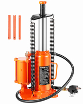 VEVOR Air Hydraulic Bottle Jack, 12Ton/26455lbs Pneumatic Hydraulic Bott... - $81.90