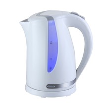 MegaChef 1.7 L Plastic White Electric Tea Kettle Auto Off Drip Free No B... - £37.61 GBP