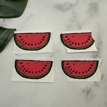 Vintage 3M Scratch and Sniff Stickers Lot of 4 Food Watermelon Scent 80s - £21.38 GBP