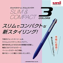 Mitsubishi Pencil 3 Color Ballpoint Jetstream Slim Compact 0.5 Navy SXE3JSS05.9 - £12.70 GBP