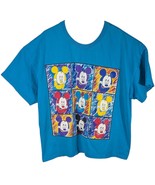 Disney Mickey Unlimited by Land N&#39; Sea T-Shirt Mens 2X XXL 2XL Blue USA ... - $29.70