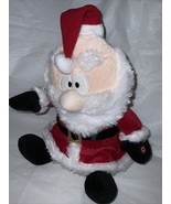 Gemmy Santa Claus Singing Respect 12&quot; Plush Soft Toy Stuffed Animal - $546.43 MXN