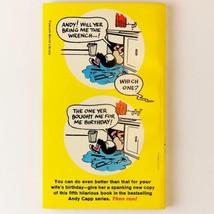 Andy Capp Strikes Back by Smythe Vintage Paperback Comic Fawcett Gold Medal Book image 2