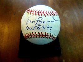 Tommy Tom Lasorda Dodgers Hof Signed Auto Game Used Oml Baseball Jsa &amp; PSA/DNA - £197.58 GBP