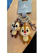 Disney Parks Chip and Dale Keychain with Lobster Claw Set NEW - $29.90
