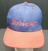 Red & Blye Anheuser Busch Budweiser Employee Cap Good Quality - $19.75