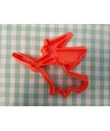Orange Plastic Halloween Witch Cookie Cutter - £6.76 GBP