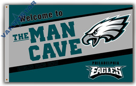 Philadelphia EAGLES Football Team Man Cave Flag 90x150cm 3x5ft Super Banner - £11.93 GBP
