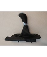 OEM floor console gray stitched shift knob lever &amp; leather boot for Impala - $534.42 MXN