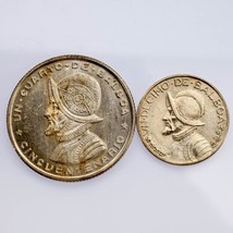 Panama 2 Coin Lot 1947 1/10 Balboa KM #12.1 1953 1/4 Balboa KM #19 BU - £65.70 GBP
