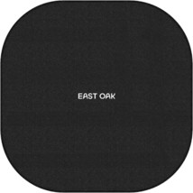 East Oak 36In Fire Pit Mat For Low Smoke Outdoor Firepit Wood Burning, Black - £33.56 GBP