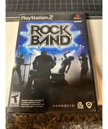 Ps2 - Rock Band Sony PlayStation 2 Complete Tested - £7.90 GBP