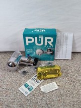 Pur Plus Faucet Water Filtration System with Filter in Chrome PFM400H - $15.71