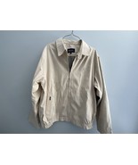 Vintage Polo Ralph Lauren Men’s Full Zip Plaid Lined Jacket Khaki/Cream ... - $69.85 CAD