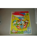 1976 Whitman Disney&#39;s America On Parade Frame Tray Puzzle Disney Donald ... - $89.09