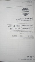 Rockwell Collins 323A-4/4-1 flux Detector / Compensator Overhaul manual - £116.77 GBP