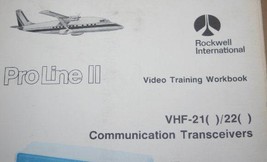 Rockwell Collins VHF-21/22 Comm Transceiver Video Training Workbook - £118.70 GBP