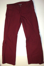Athleta Activewear New 8P 8 Petite Womens LR Dipper Pants Cargo Zip Pocket Red - £76.99 GBP