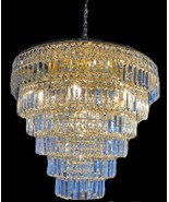 Luxury Crystal Gold Chandelier Lighting Modern Contemporary Chandeliers ... - $650.00