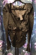 Gorgeous Widow Save My Soul Gothic Tailcoat Gorgeous Size M NWT - £176.52 GBP