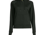 Athletic Works Women&#39;s Active Super Soft Zip-Up Jacket Size M (8-10) Black - £15.73 GBP