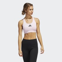 adidas Women&#39;s Don&#39;t Rest Alphaskin Padded Bra GJ9698 Clear Pink Size X-... - $20.02