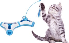 Pet Life Kitty-Tease Interactive Cognitive Training Puzzle Cat Toy Tunne... - $13.59