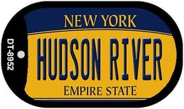 Hudson River New York Novelty Metal Dog Tag Necklace DT-8952 - £12.74 GBP