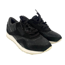 Reebok Black Casual Training Shoes Sz 5.5 Women&#39;s Lace Up - £24.78 GBP