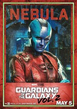 2017 Guardians Of The Galaxy Vol 2 Movie Poster 11X17 Marvel Star Lord Nebula  - £9.59 GBP