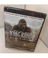 King Kong Ultimate Edition (4K+Blu-ray+No Digital) Discs Unused-S&amp;H w/Tr... - £11.51 GBP