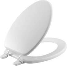 Bemis 1400Tta 000 Economy Toilet Seat, Elongated, Durable Enameled Wood, White - £31.31 GBP