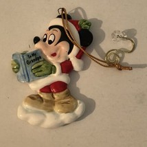 Mickey Mouse To My Grandpa Christmas Ornament Decoration XM1 - £7.00 GBP