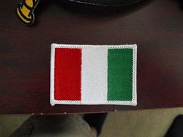 Embroidered Patch Italian Flag LOOK - £10.89 GBP