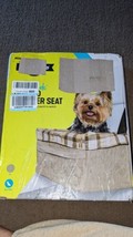 Petsafe Solvit 62346 Tagalong Washable Tan Quilted Large Pet Booster Sea... - $45.53